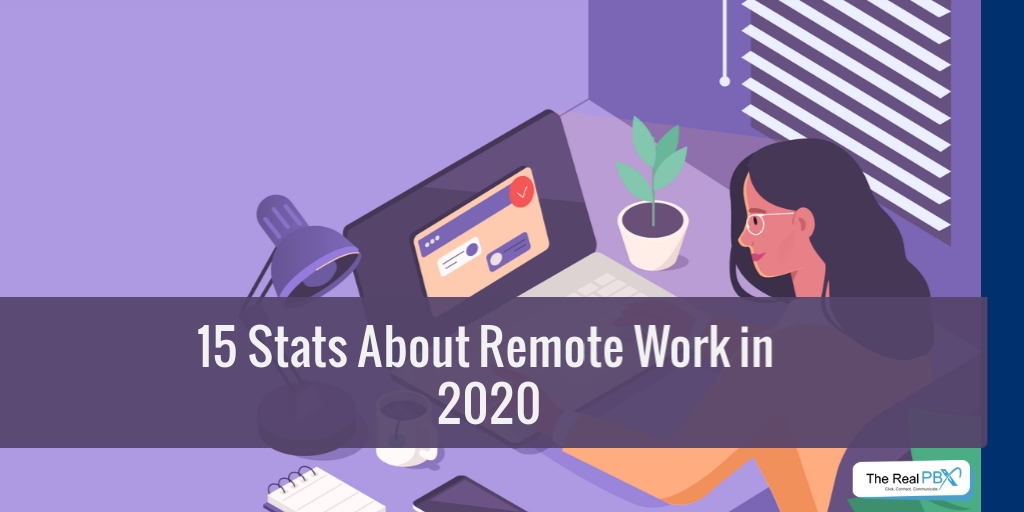 15 Top Remote Work Statistics Of 2020 | The Real PBX